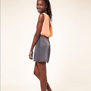 ASOS Open Back Gray Dress Size Small